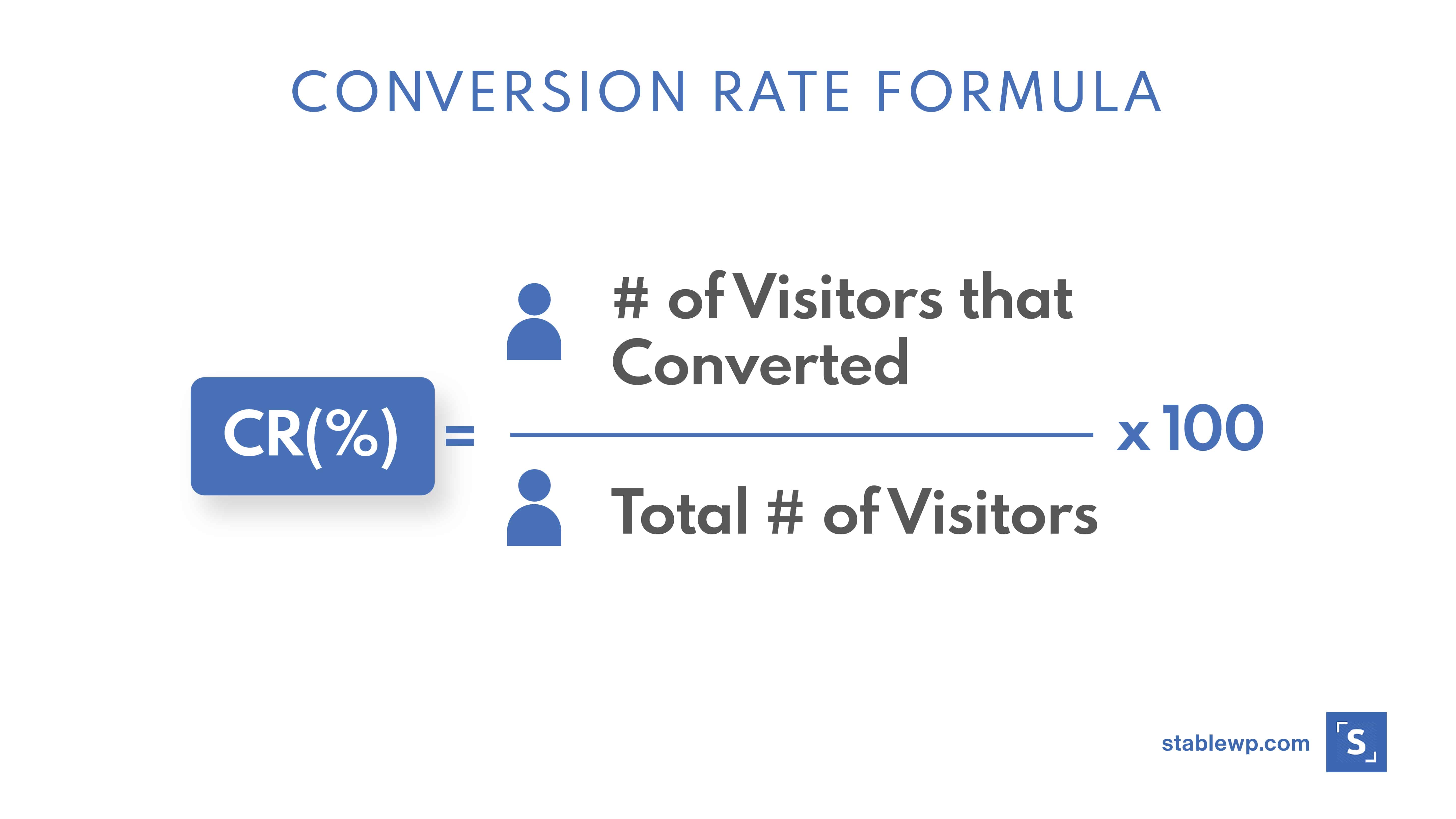 How To Calculate Conversion Rate The Conversion Rate Formula Reverasite 