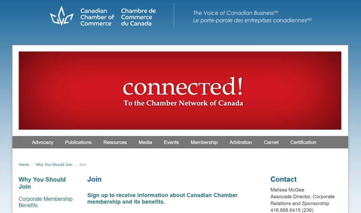 Canadian chamber of commerce 