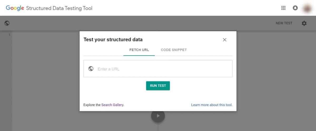 structured data testing tool