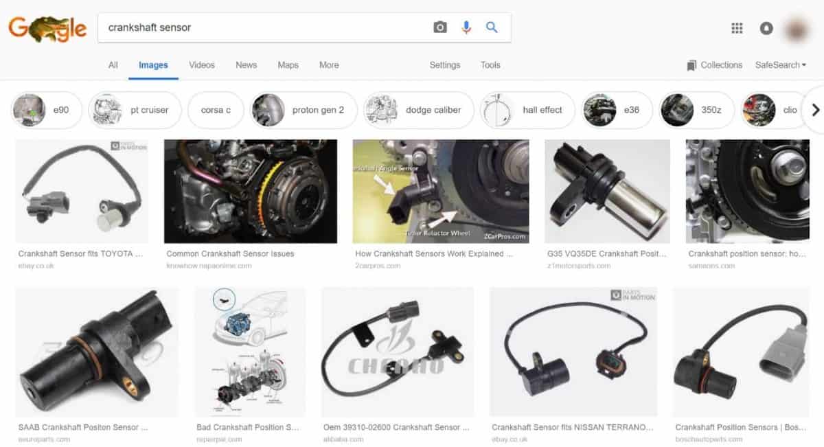 image search in Google