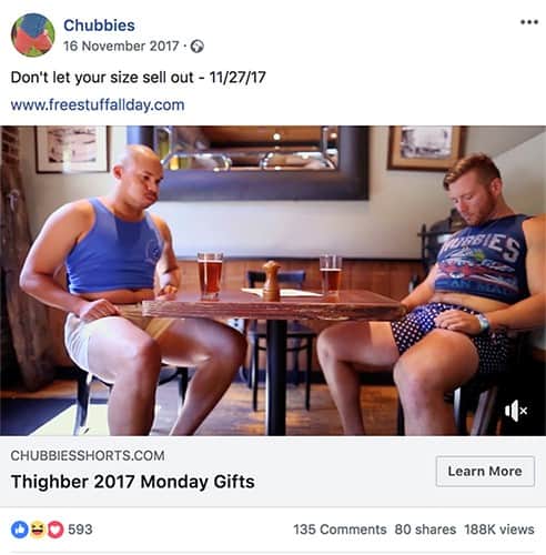 chubbies holiday promo