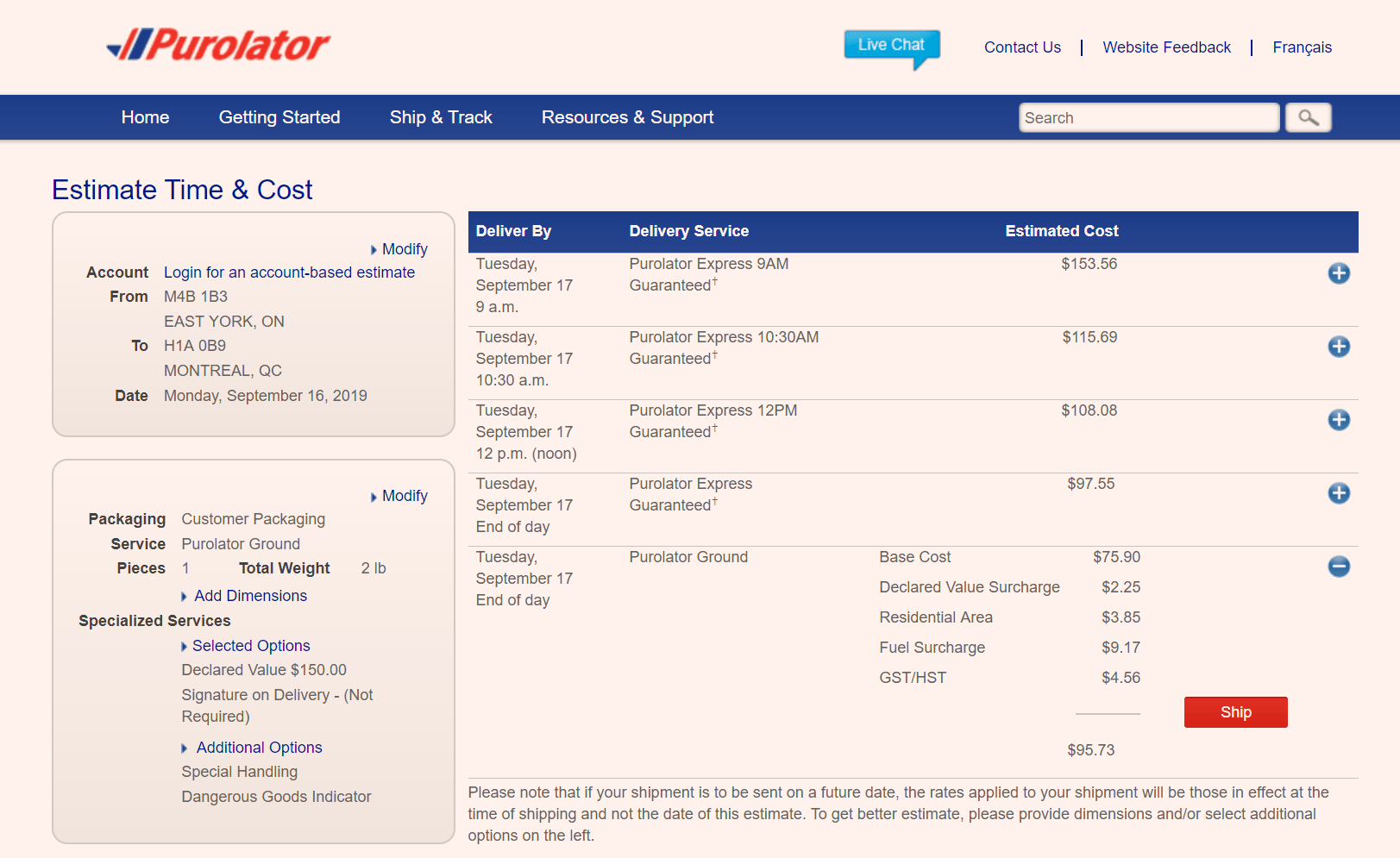 Shipping charges under GST, FAQ