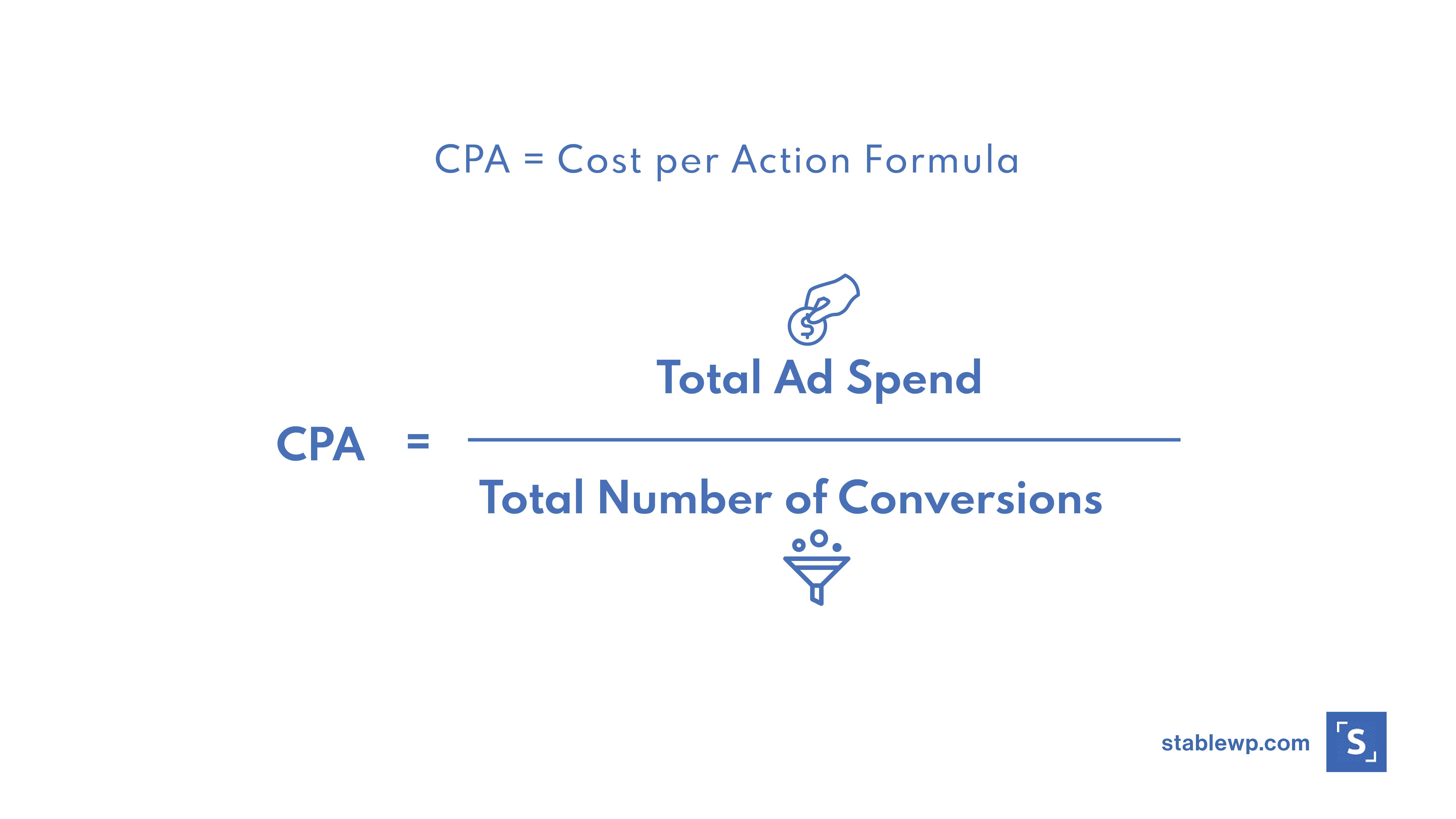 cost per action formula