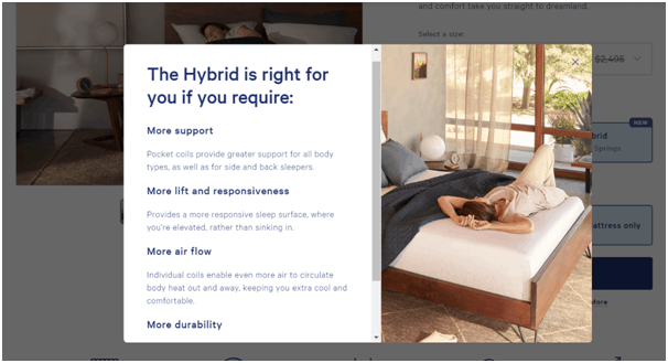 casper wave mattress hybrid option benefits