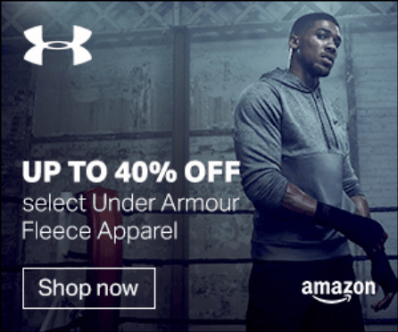 Display ad - Under Armour