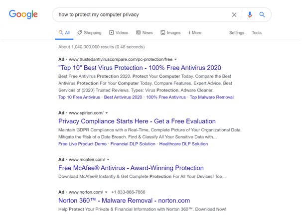 Google Ads - How to protect my computer privacy