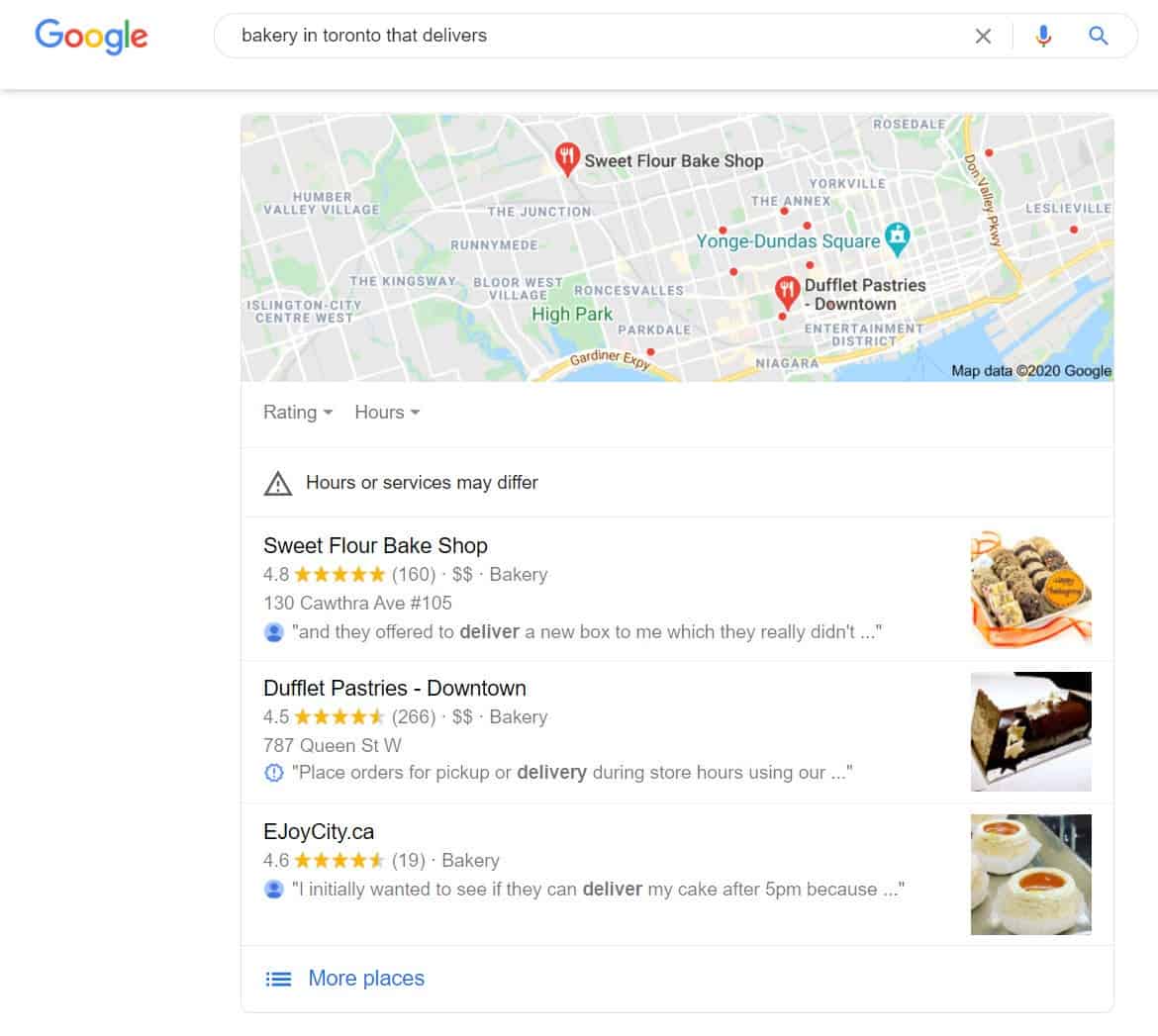 google local search