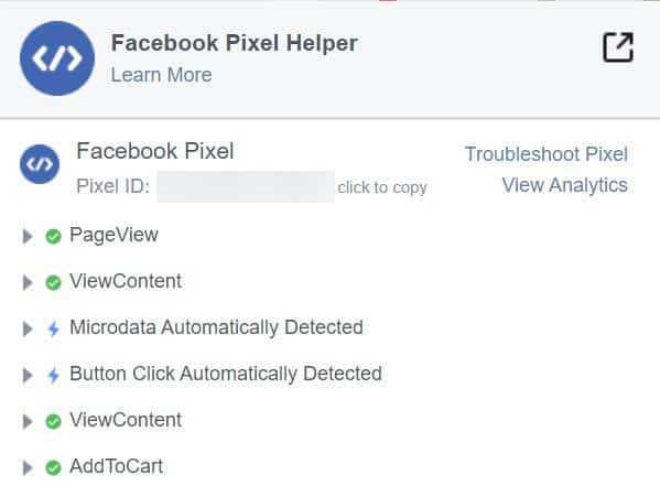 facebook pixel 