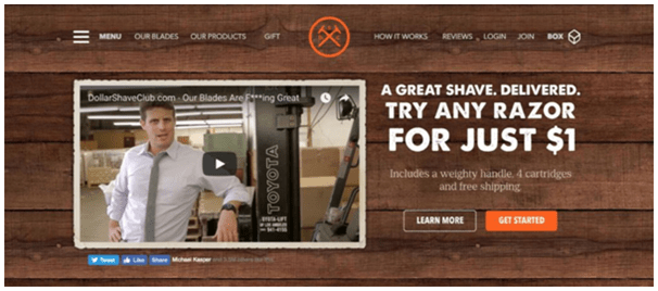 dollar shave club old design