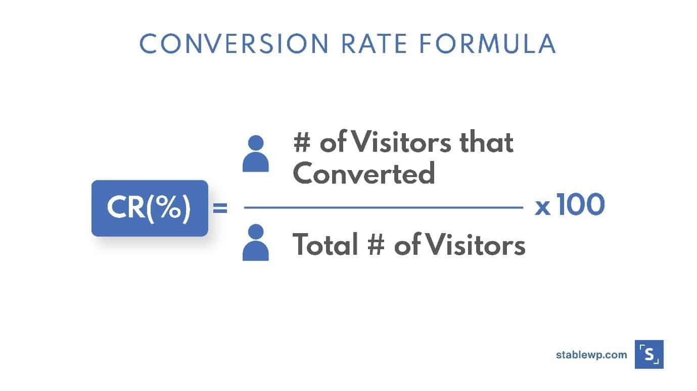 conversion rate formula