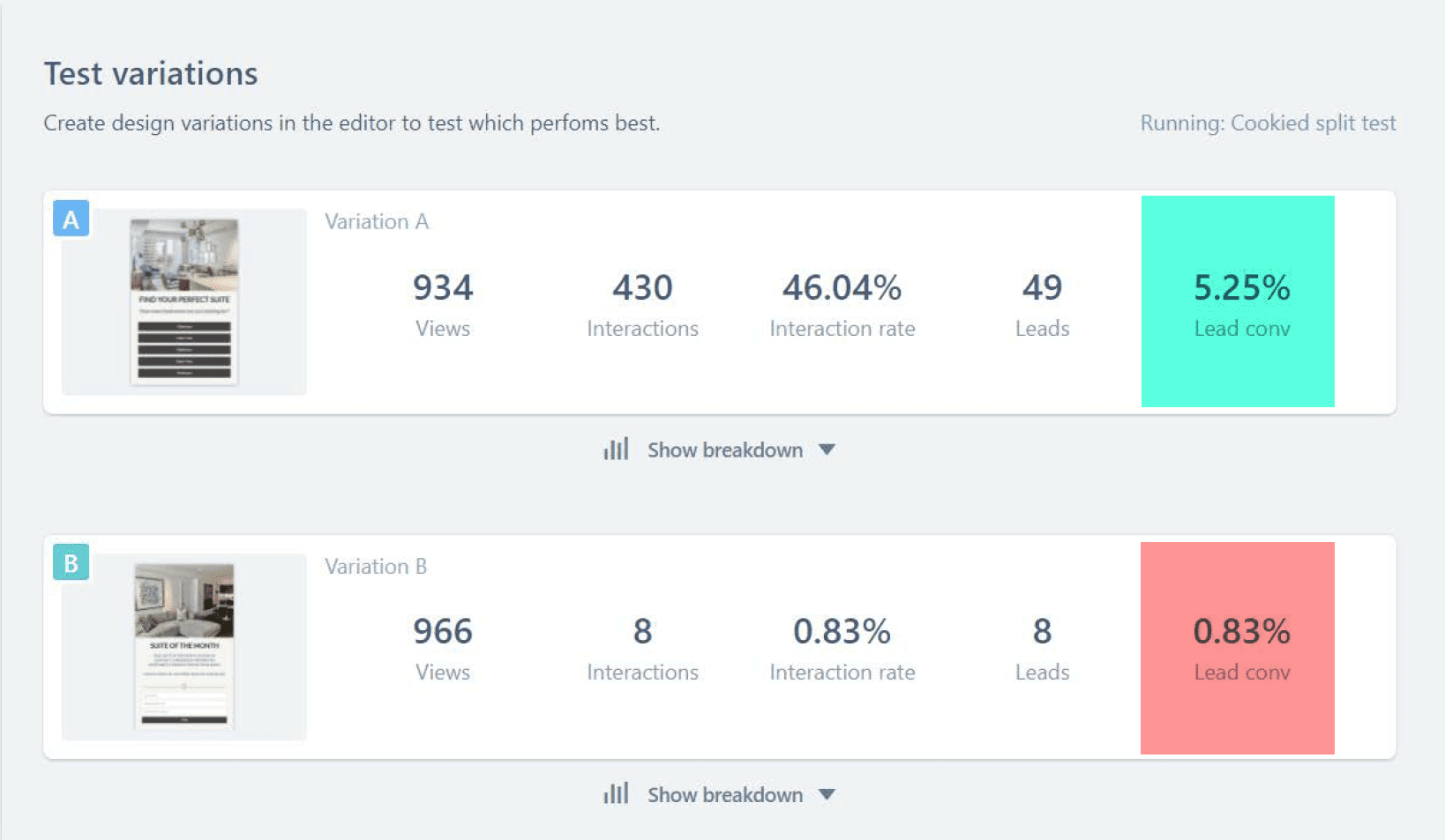 stats-from-a-CRO-experiment-showing-higher-conversion-rate-for-quiz-funnels